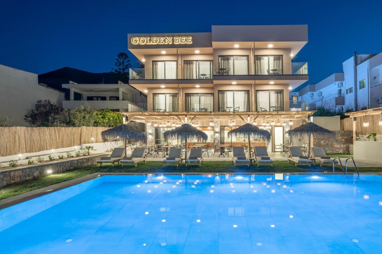 Golden Bee Lifestyle Hotel Stalida Exterior foto