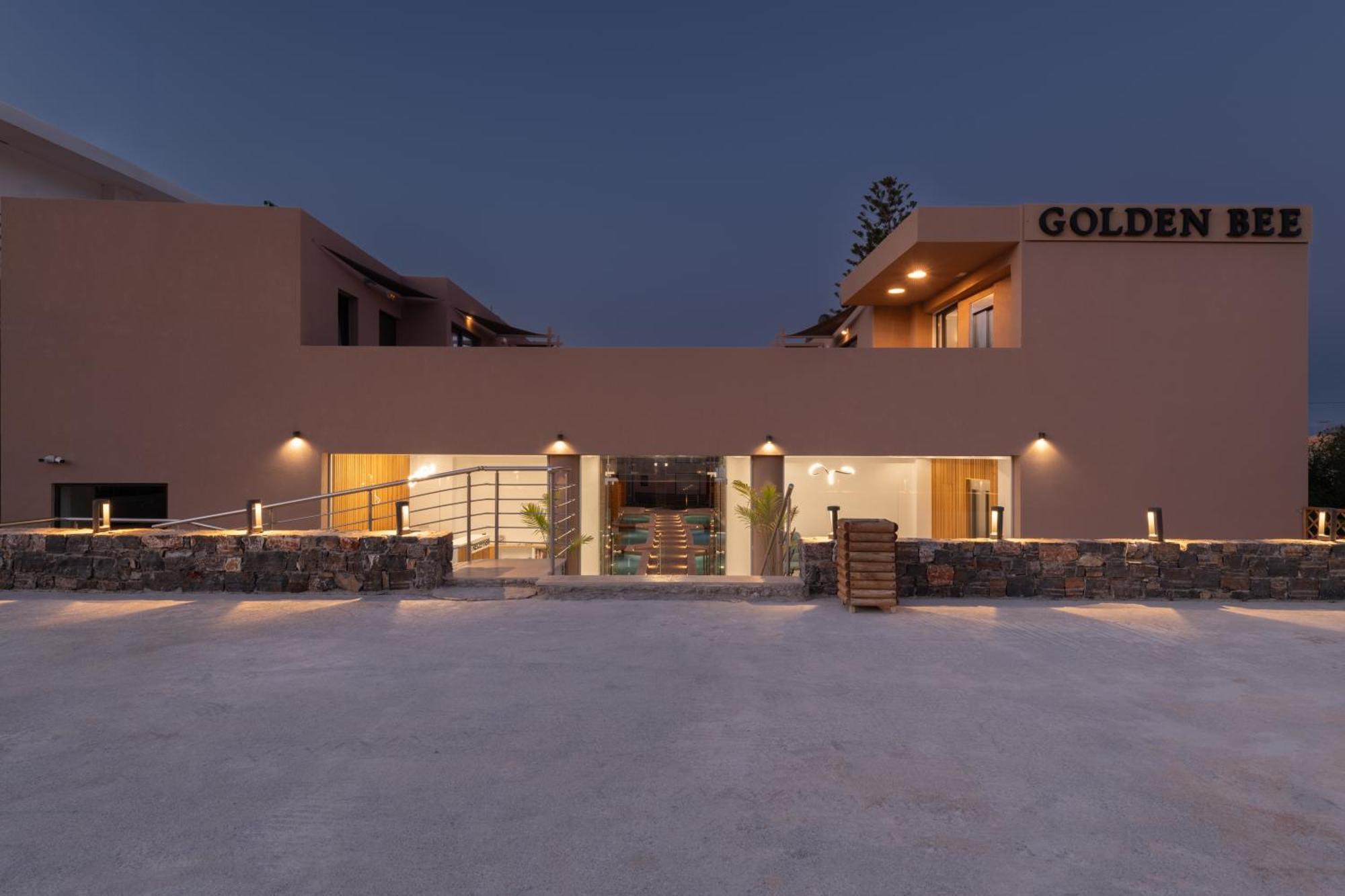 Golden Bee Lifestyle Hotel Stalida Exterior foto